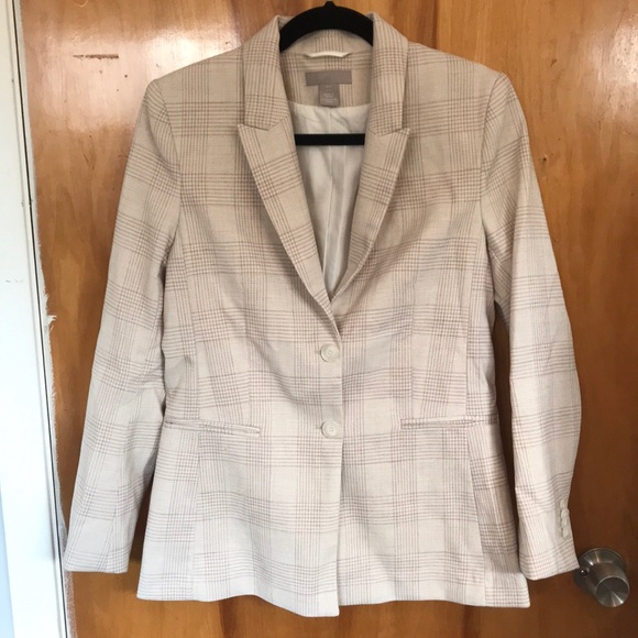 H&M Plaid Blazer